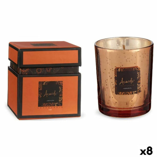 Scented Candle Cinnamon Orange 8 x 9 x 8 cm (8 Units)