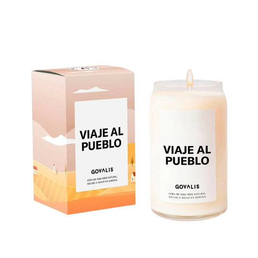 Scented Candle GOVALIS Viaje al Pueblo (500 g)